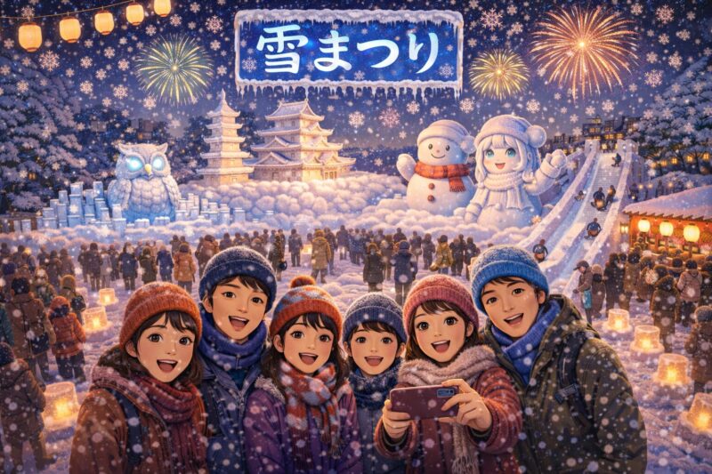 札幌雪まつり2026出演のアイドルゲストは誰？歴代出演者やイベント情報も！